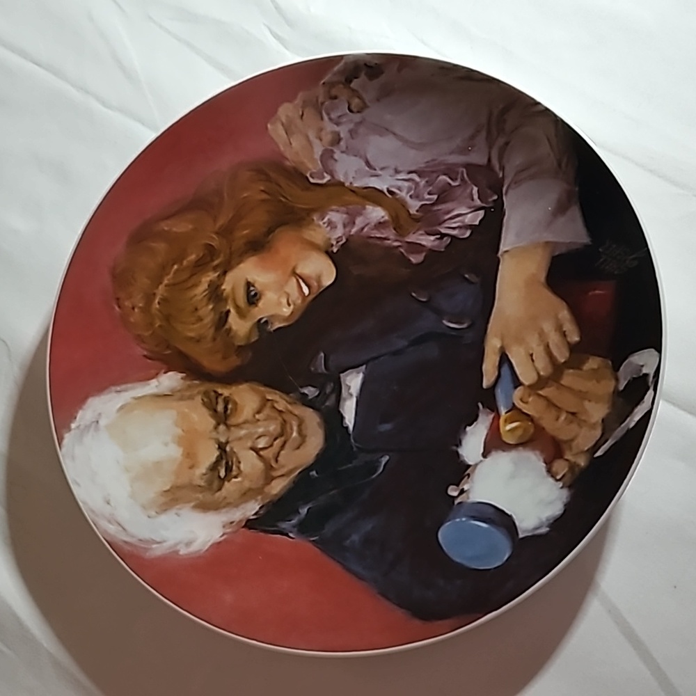 The Nutcracker A Gift from Godfather Art By Shell Fisher Collector Plate - Picture 6 of 7